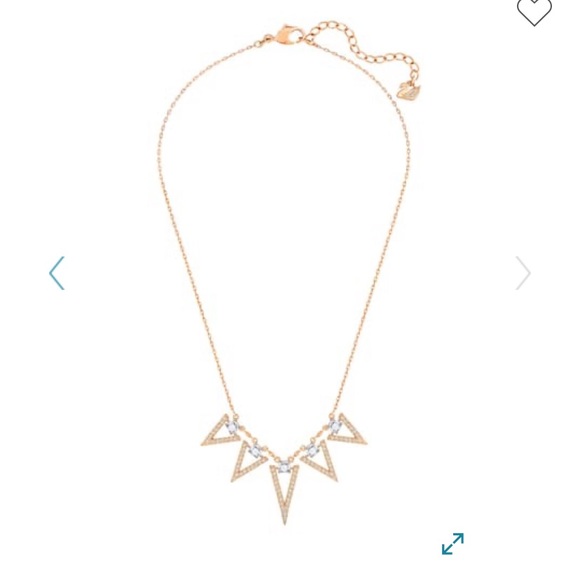 Swarovski 18K Rose Gold Plated Necklace - Picture 3 of 7